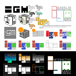 IGM logo design process