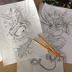 dragon_sketches